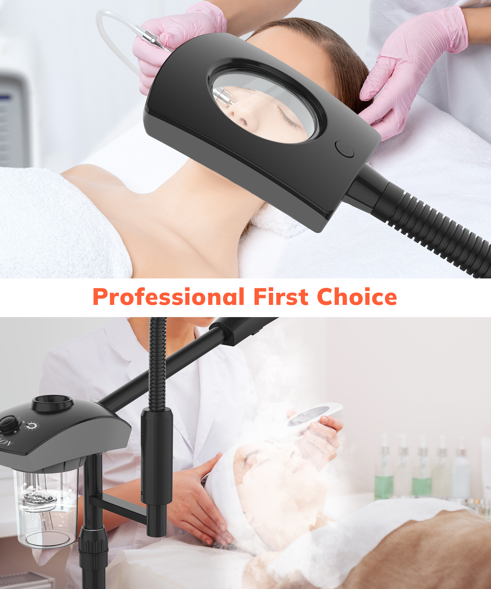 Amazon.com: TASALON Professional Ionic Facial Steamer, 2-in